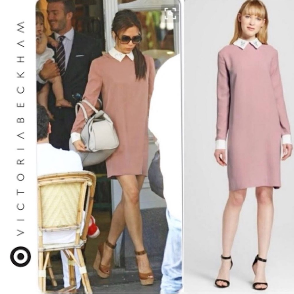 Victoria Beckham Target Bunny Dress Pink Large